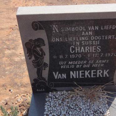 NIEKERK Charies, van 1970-1970