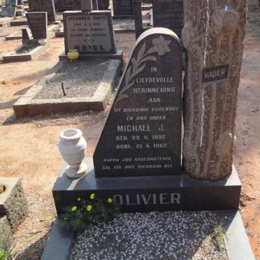 OLIVIER Michael J. 1932-1962