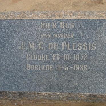 PLESSIS J.M.C., du 1872-1938