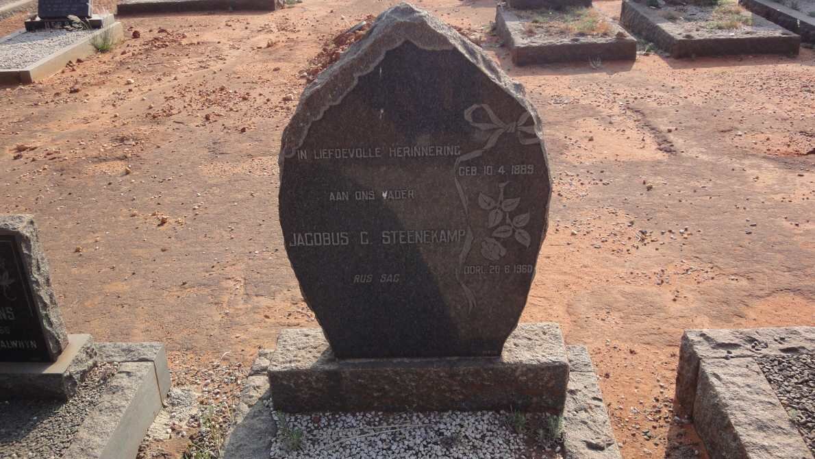 STEENKAMP Jacobus C. 1889-1980