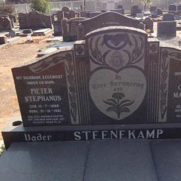 STEENKAMP Pieter Stephanus 1898-1961 &amp; Cornelia Margaretha RAS 1896-1990