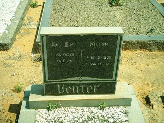VENTER Willem 1900-1970