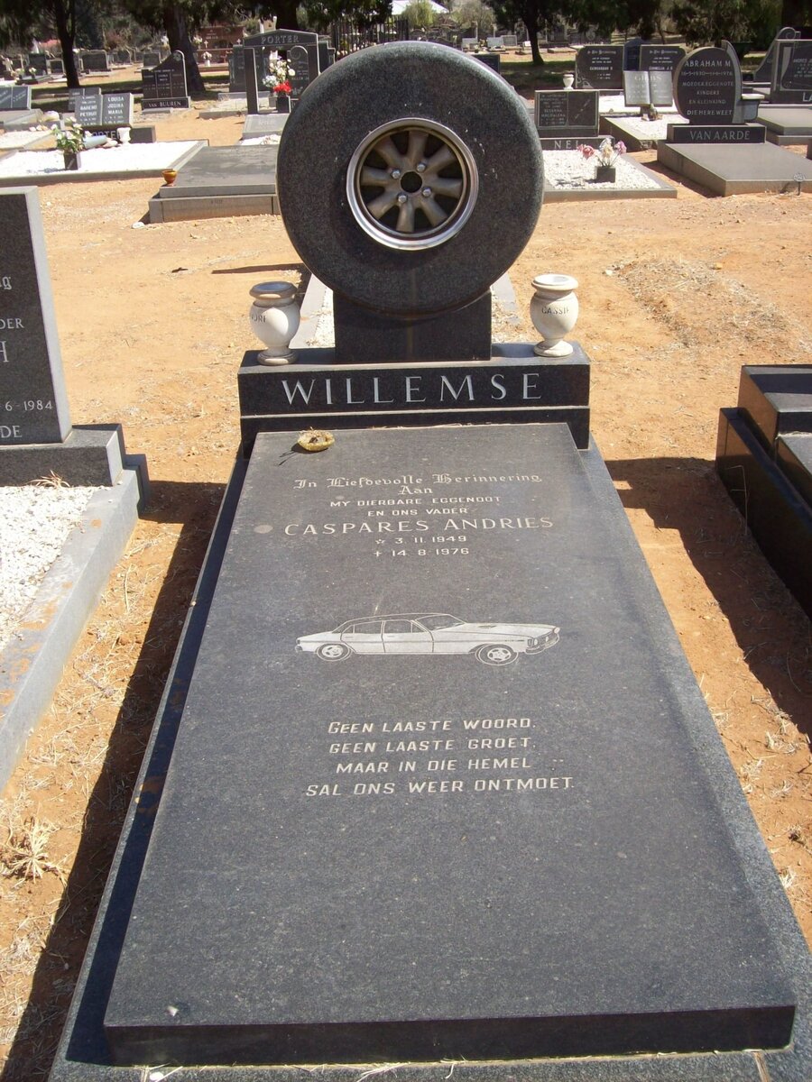 WILLEMSE Caspares Andries 1948-1976