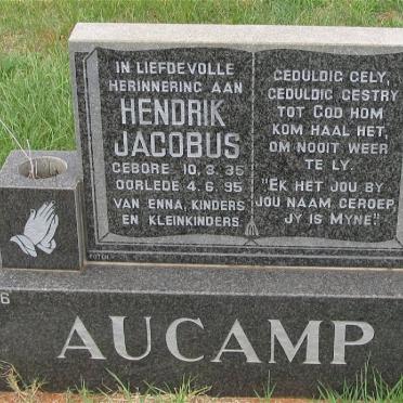 AUCAMP Hendrik Jacobus 1935-1995