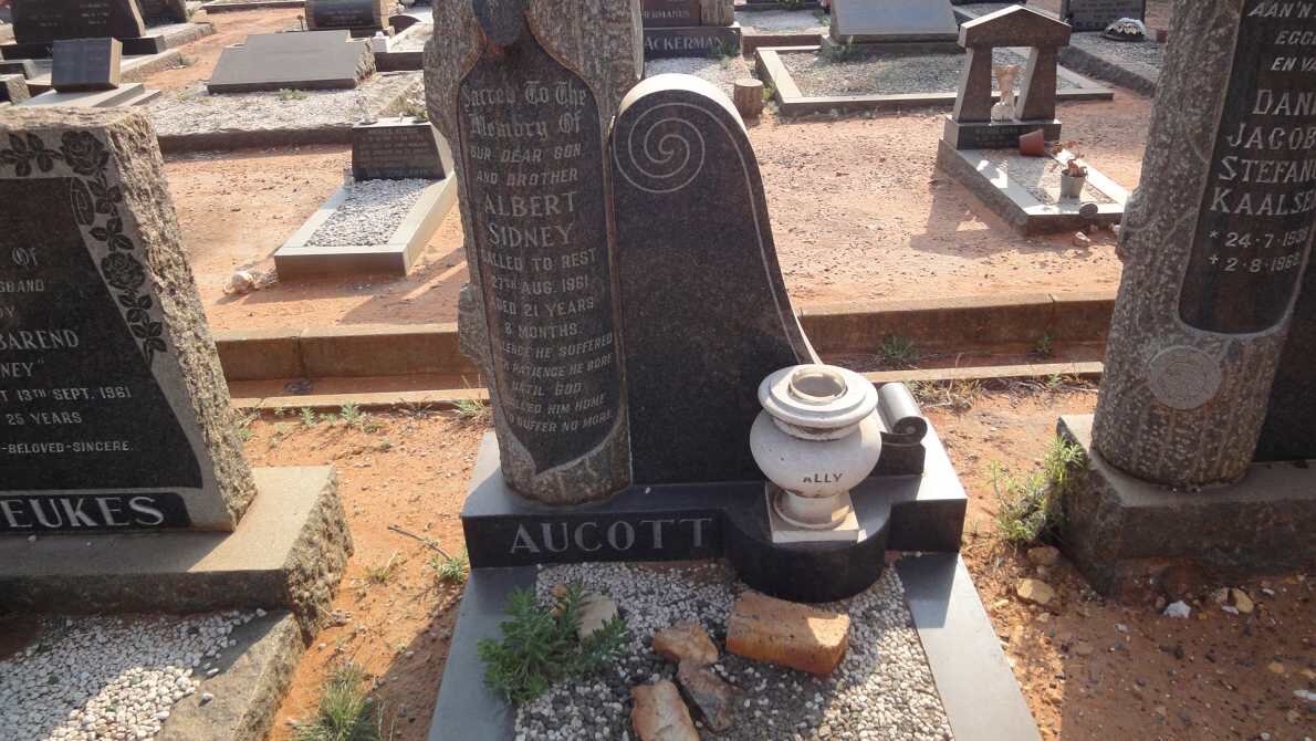 AUCOTT Albert Sidney -1961