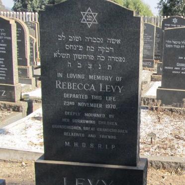 LEVY Rebecca -1970
