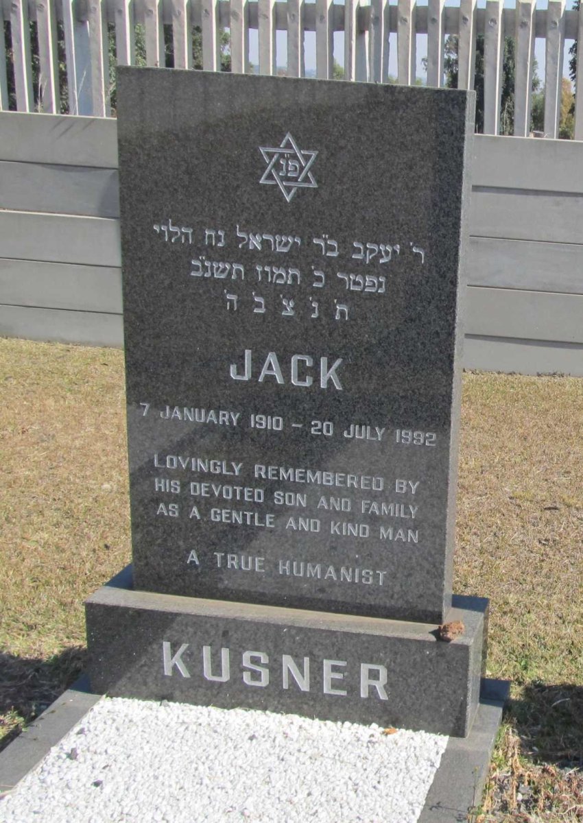 KUSNER Jack 1910-1992