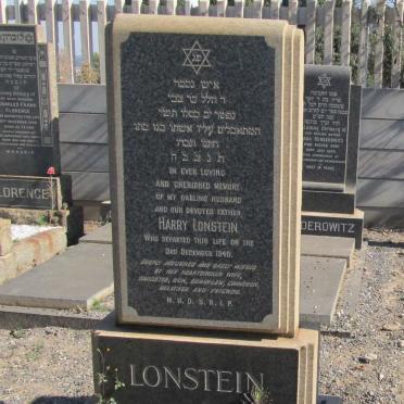 LONSTEIN Harry -1949