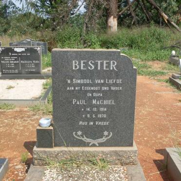 BESTER Paul Machiel 1914-1970