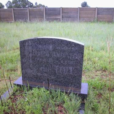 TOIT Francis James Lecky, du 1917-1987