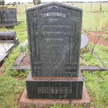 COETZEE Arnoldus Jacobus 1910-1941