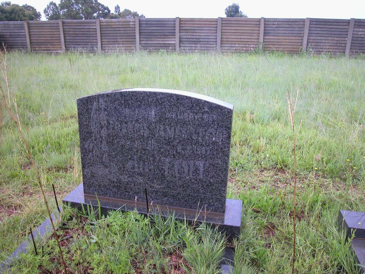 TOIT Francis James Lecky, du 1917-1987