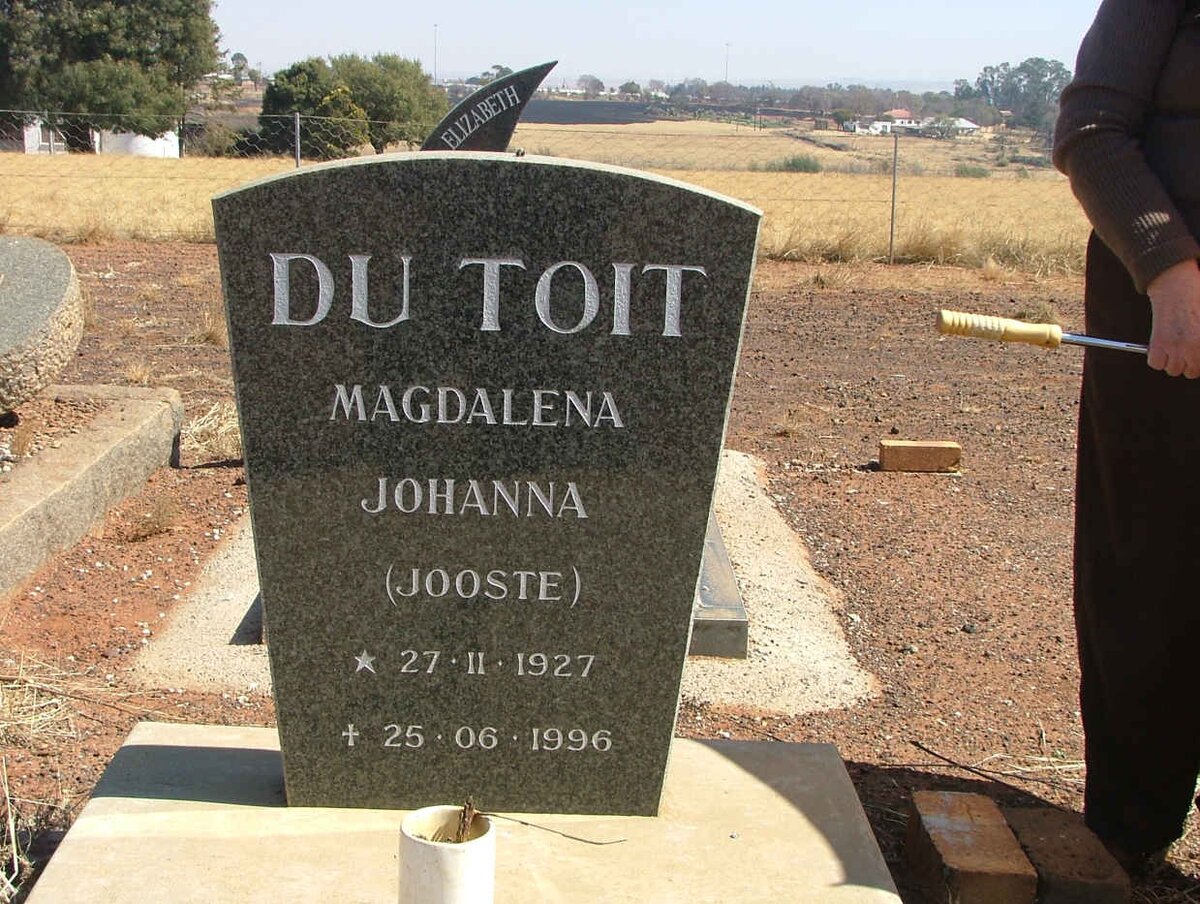 TOIT Magdalena Johanna, du nee JOOSTE 1927-1996