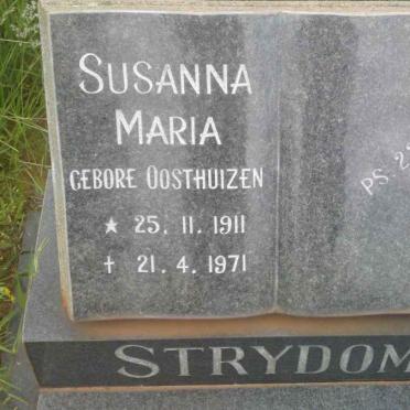 STRYDOM Susanna Maria nee OOSTHUIZEN 1911-1971