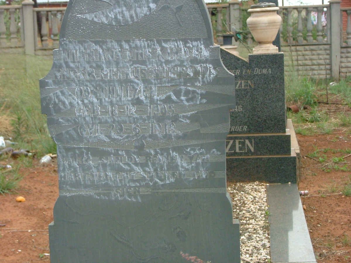 OOSTHUIZEN Petrus Stefanus 1905-1919