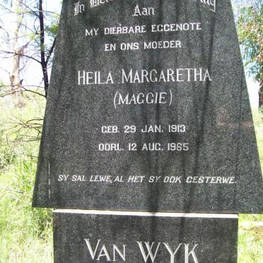 WYK Heila Margaretha, van 1913-1965