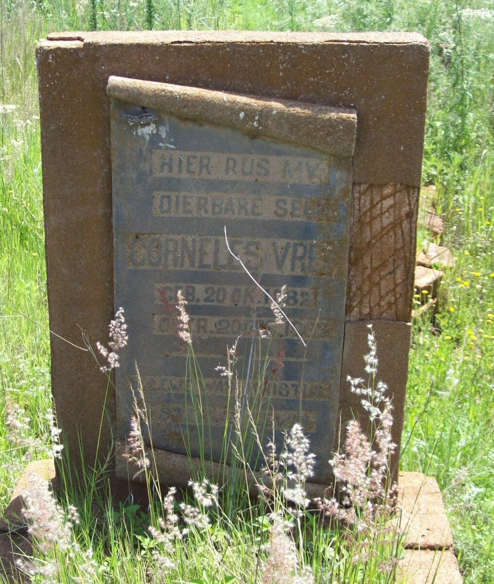 VREY Corneles 1882-1902