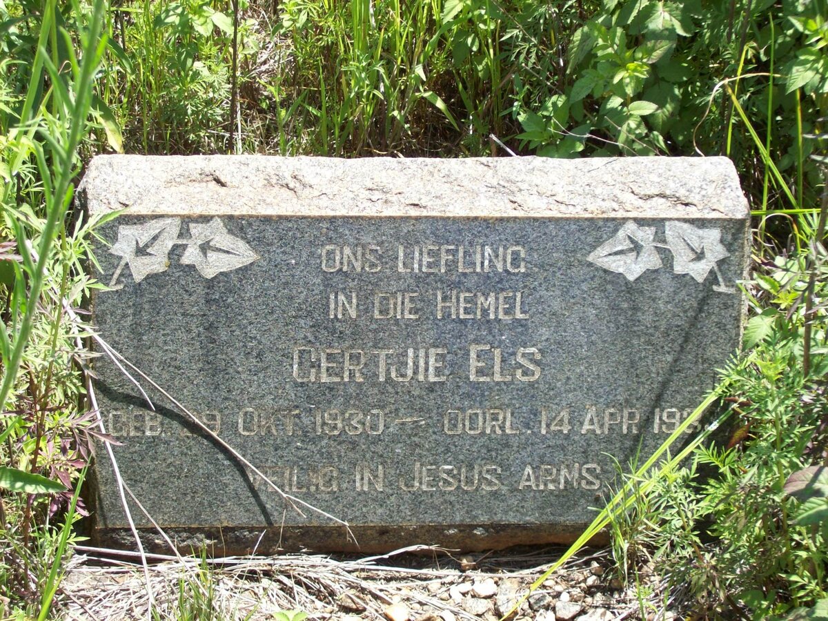 ELS Gertjie 1930-1933