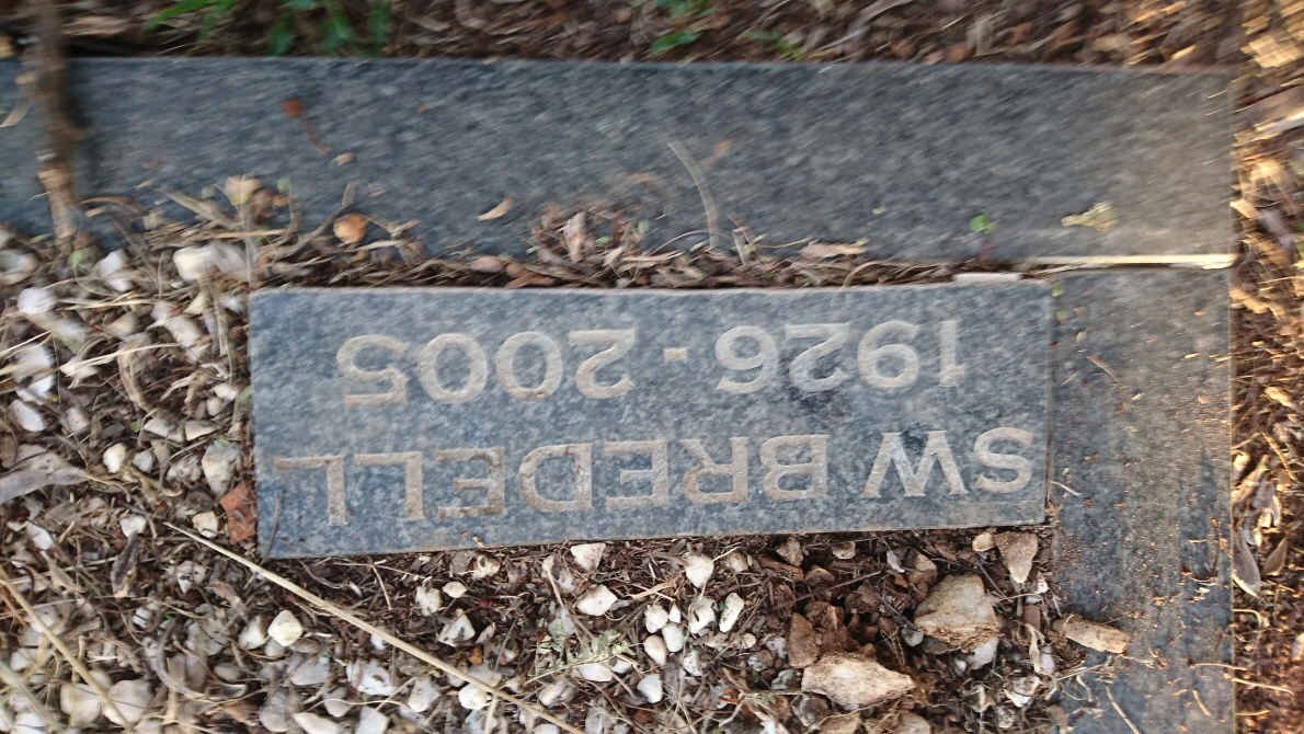 BREDELL S.W. 1926-2005