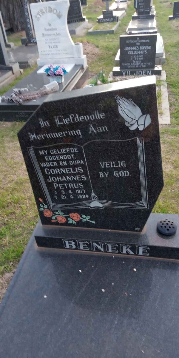 BENEKE Cornelis Johannes Petrus 1917-1994