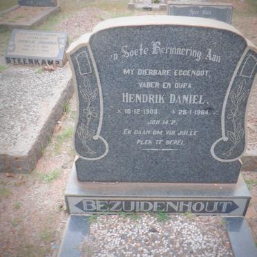 BEZUIDENHOUT Hendrik Daniel 1903-1964