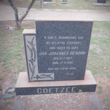 COETZEE Jan Johannes Hendrik 1897-1968
