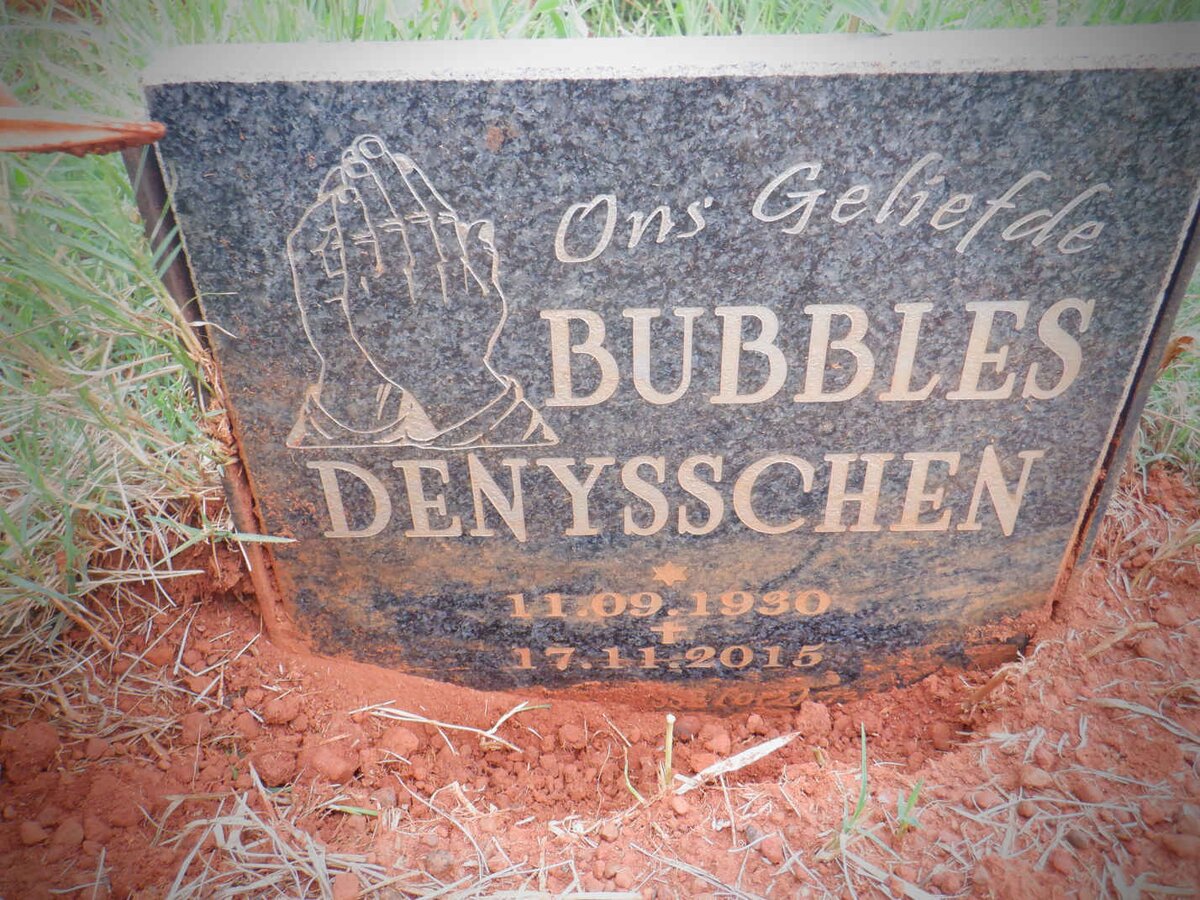 DENYSSCHEN Bubbles 1930-2015
