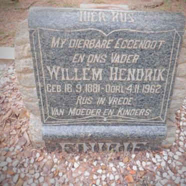 FOURIE Willem Hendrik 1881-1962