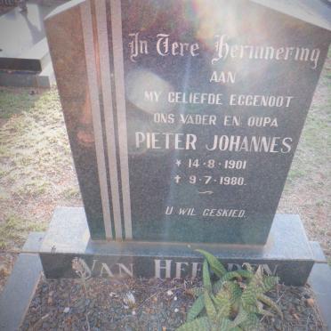 HEERDEN Pieter Johannes, van 1901-1980