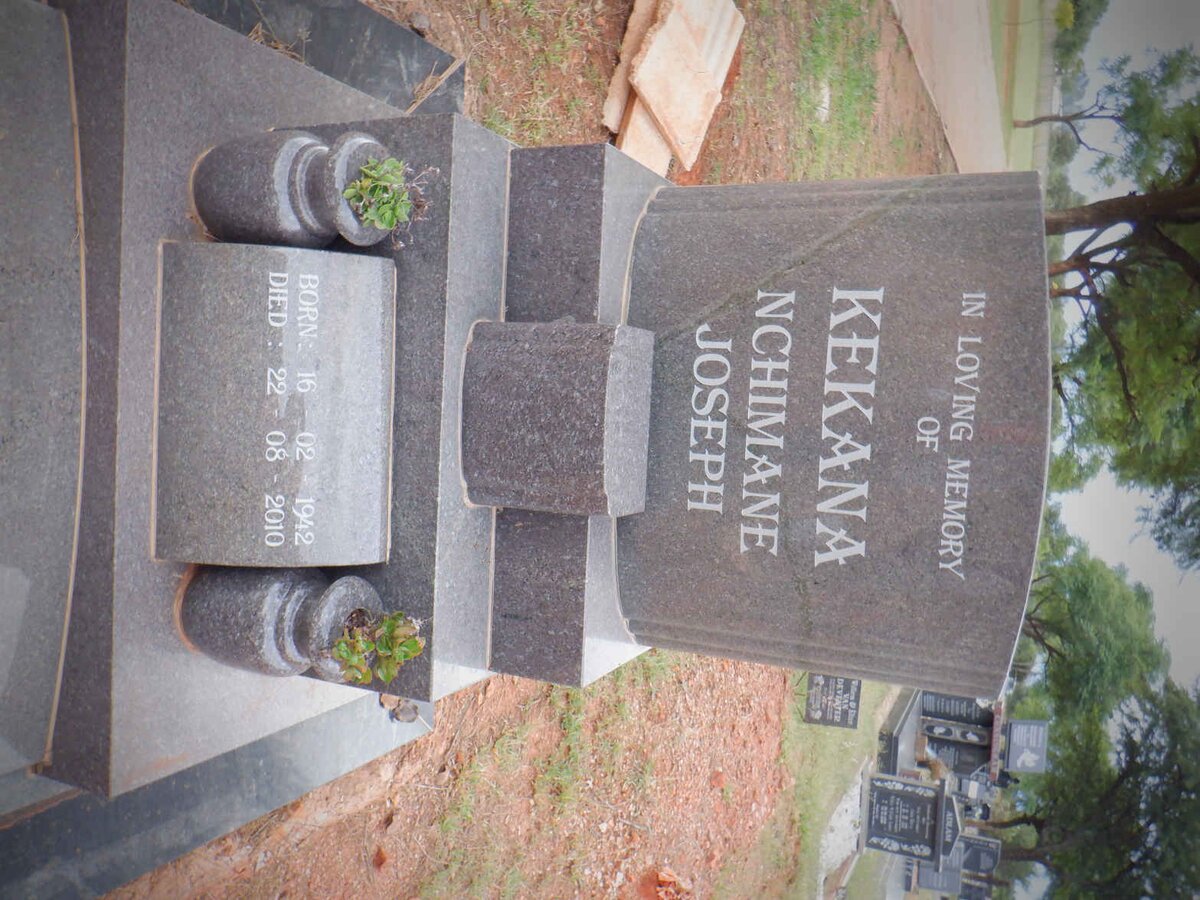 KEKANA Nchimane Joseph 1942-2010