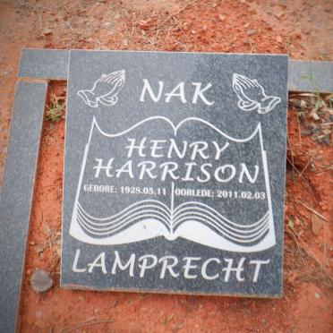 LAMPRECHT Henry Harrison 1928-2011