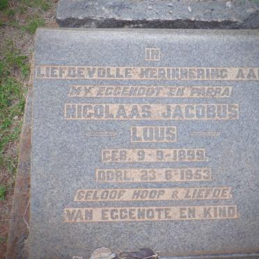 LUUS Nicolaas Jacobus 1899-1953