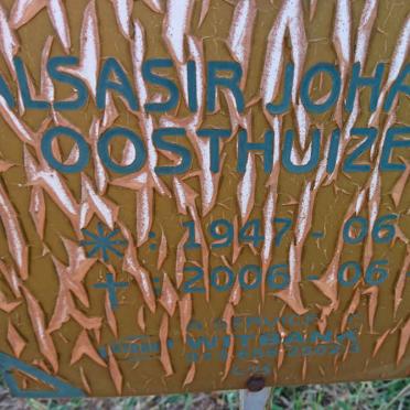 OOSTHUIZEN Balsasir Johannes 1947-2006