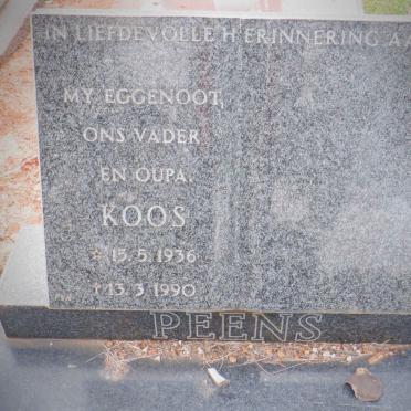 PEENS Koos 1936-1990