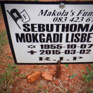 SEBUTHOMA Mokgadi Lisbeth 1955-2015