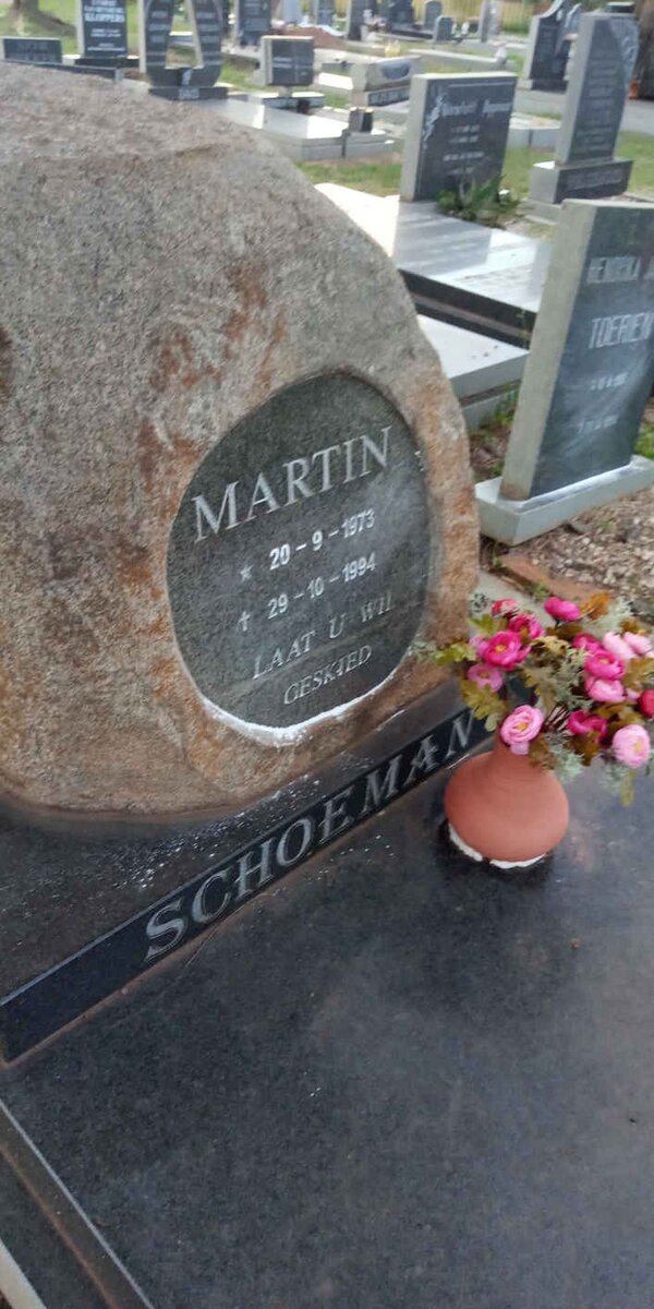 SCHOEMAN Martin 1973-1994