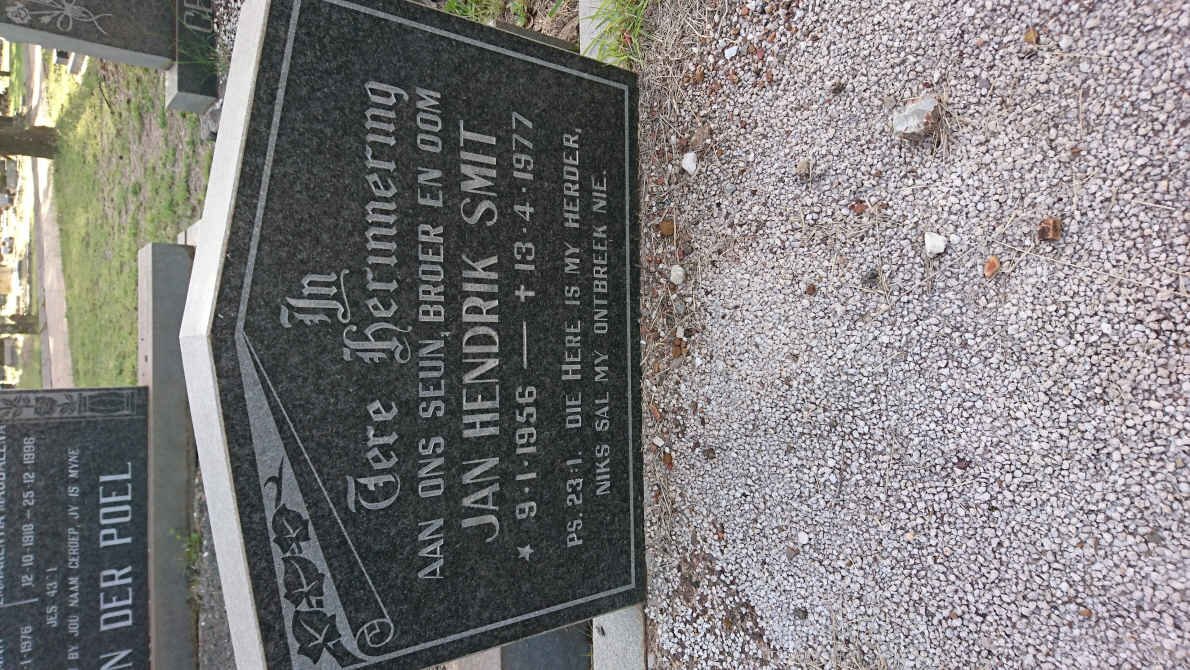 SMIT Jan Hendrik 1956-1977