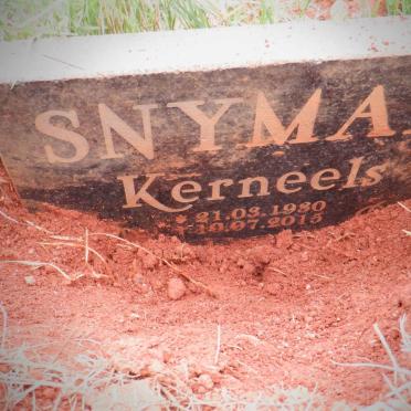 SNYMAN Kerneels 1930-2015