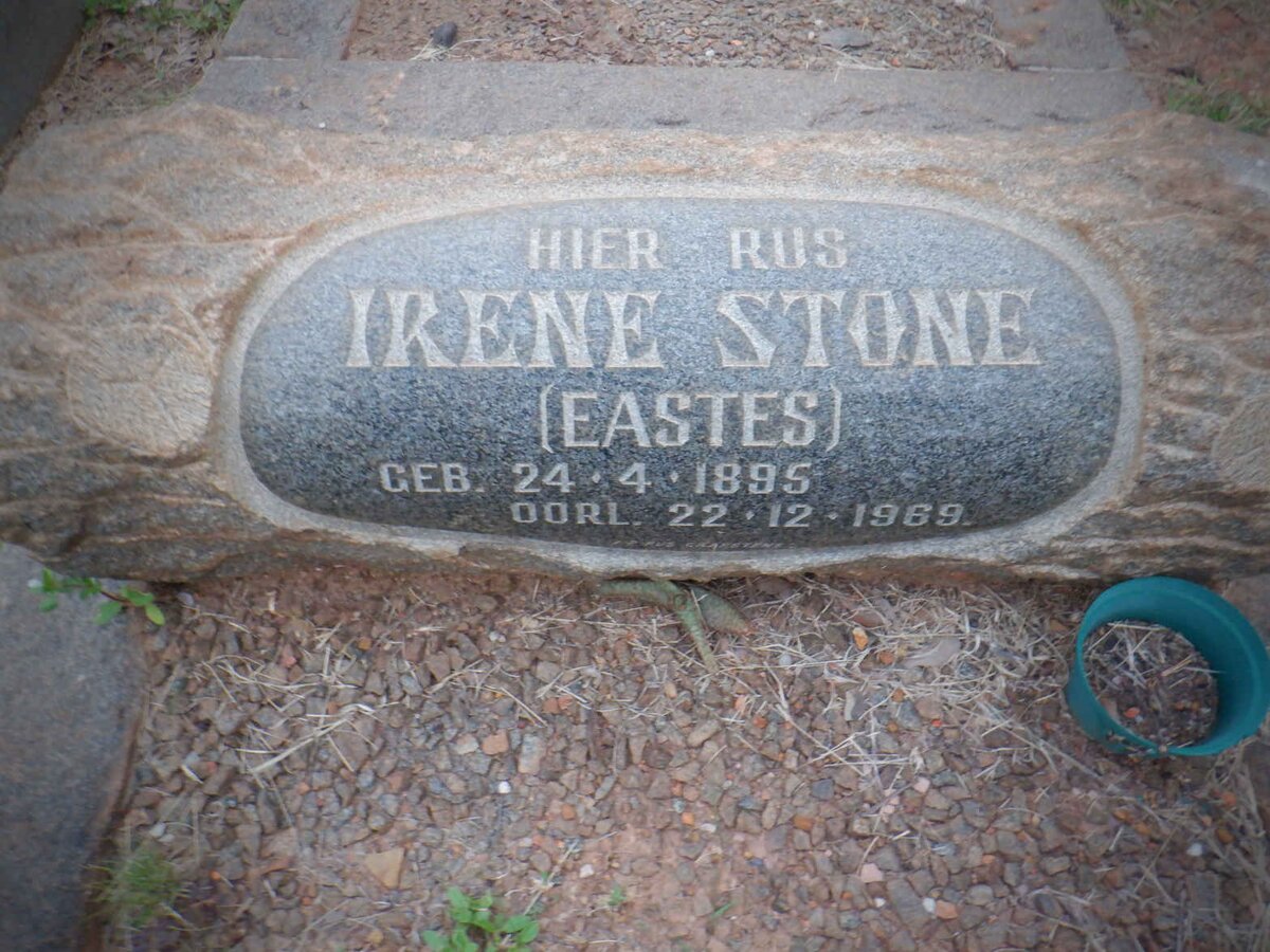 STONE Irene nee EASTES 1895-1969