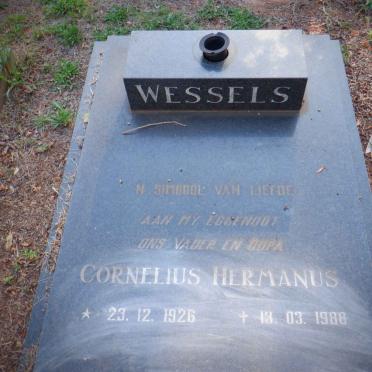 WESSELS Cornelius Hermanus 1926-1988