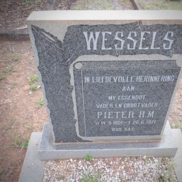 WESSELS Pieter H.M. 1921-1971