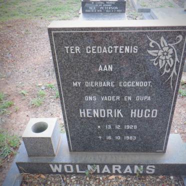 WOLMARANS Hendrik Hugo 1928-1983