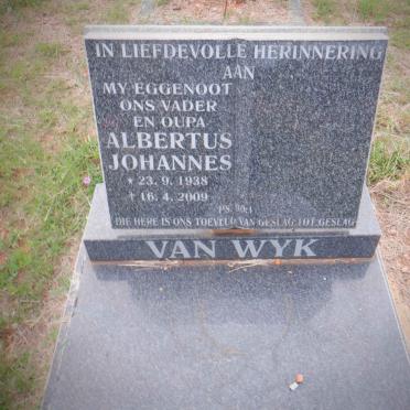 WYK Albertus Johannes, van 1938-2009