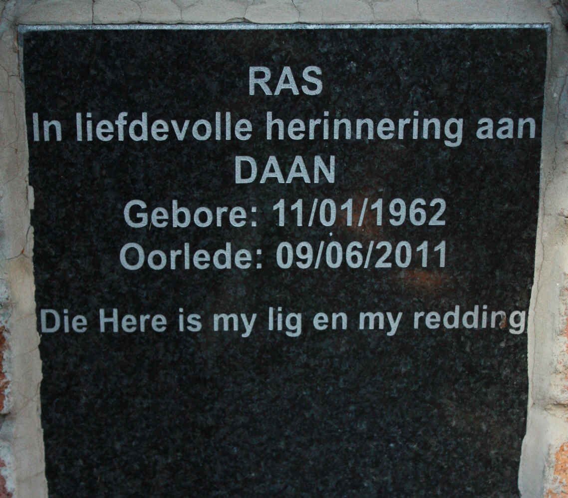 RAS Daan 1962-2011