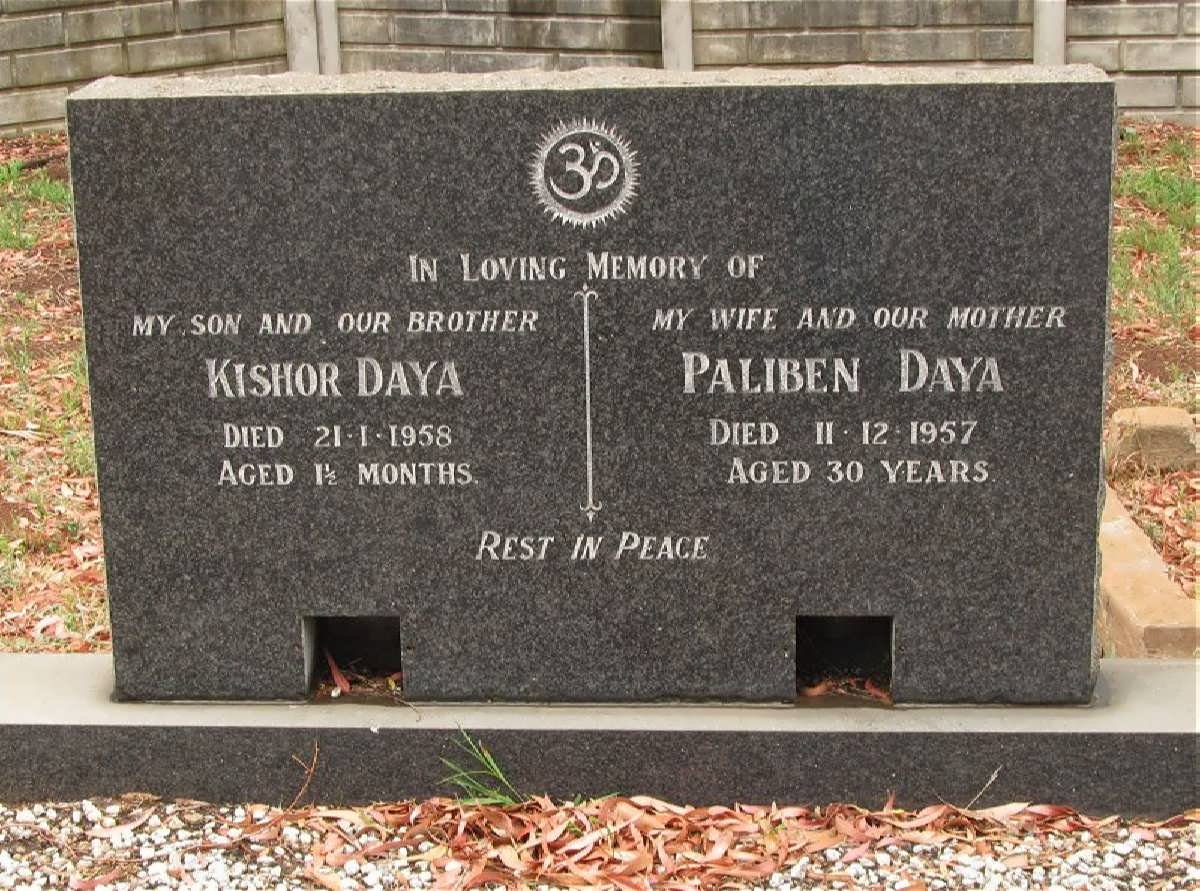 DAYA Kishor -1958 :: DAYA Paliben -1957