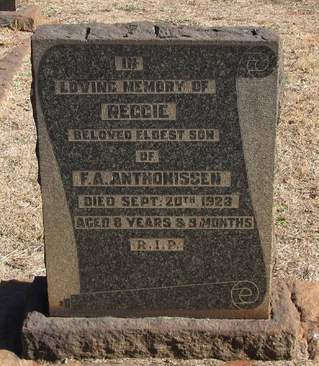 ANTHONISSEN Reggie -1923