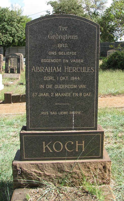 KOCH Abraham Hercules -1944