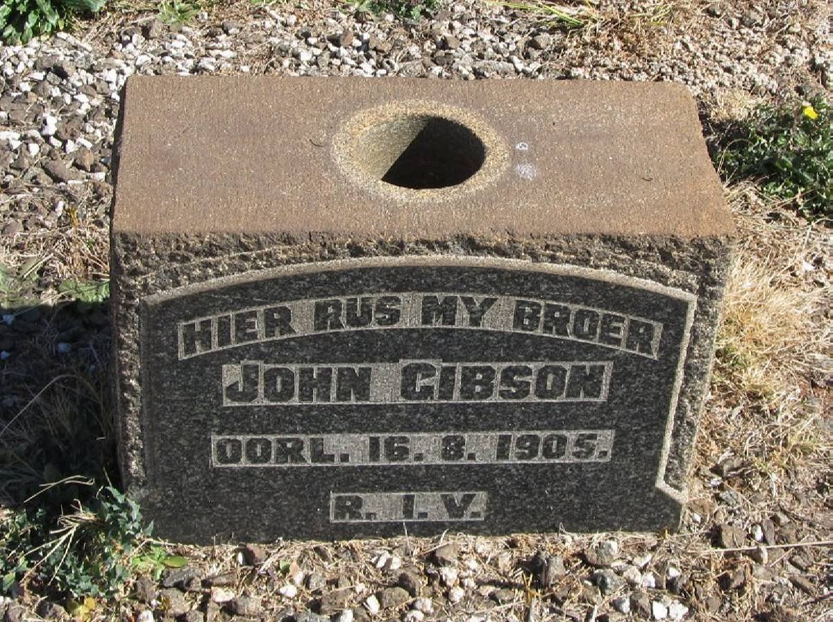 GIBSON John -1905