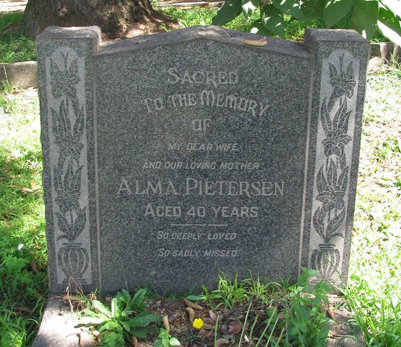 PIETERSEN Alma