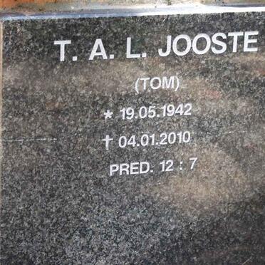 JOOSTE T.A.L. 1942-2010